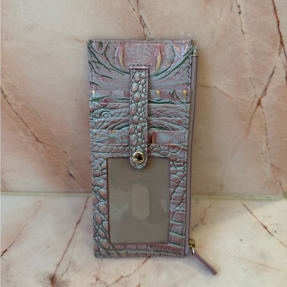 Brahmin Leather Credit Card Wallet